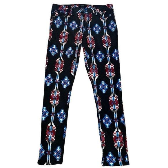 Forever 21 Aztec Pattern Skinny Jeans Women’s Size 29 - Picture 1 of 9